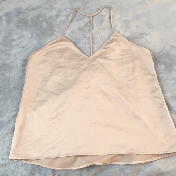 Leigh Tan Silky Going Out Top - Picture 1 of 3